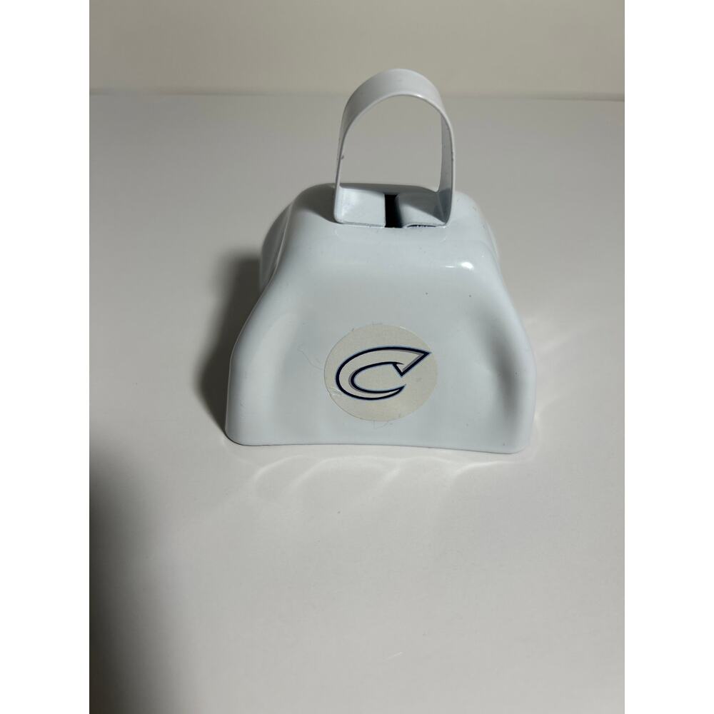 Cleveland Cavaliers White Metal Cowbell 3 Inch NBA Basketball Fan‎ Noisemaker